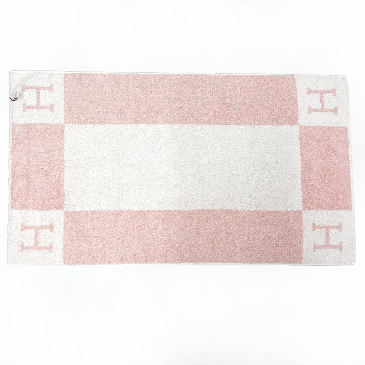 HERMES towel H102193M 02 Avalon cotton pink pink unisex New