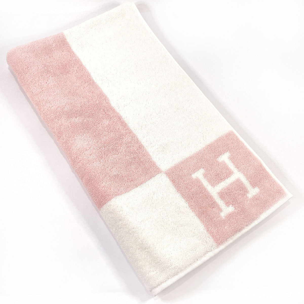 HERMES towel H102193M 02 Avalon cotton pink pink unisex New