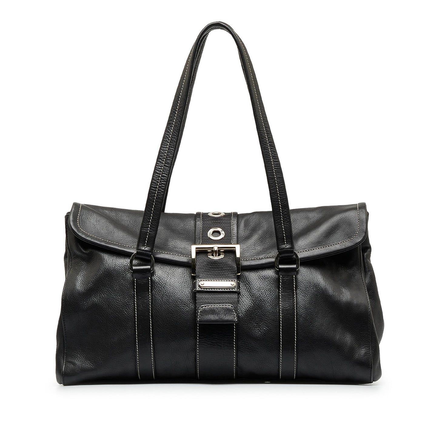 PRADA Leather Shoulder Bag