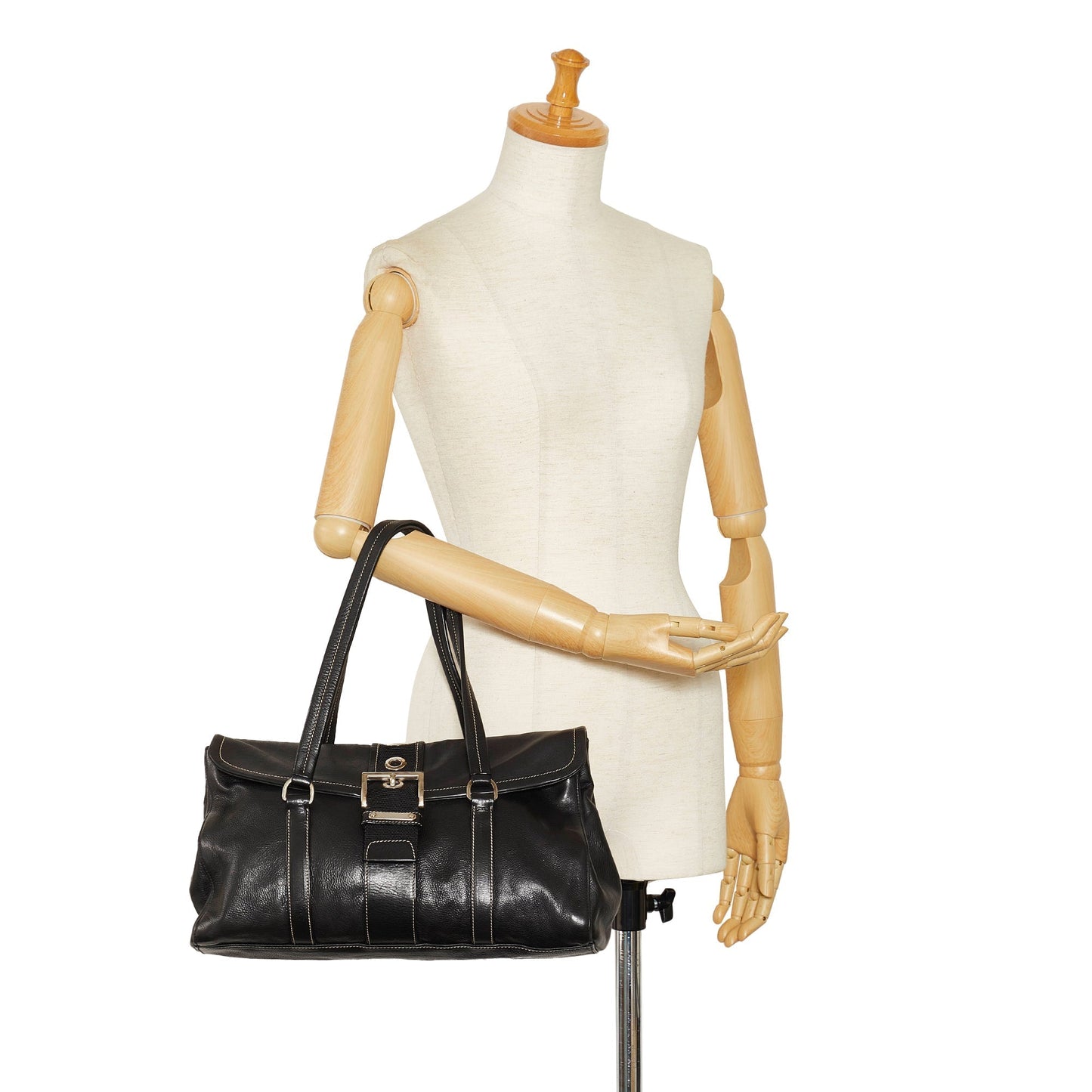 PRADA Leather Shoulder Bag