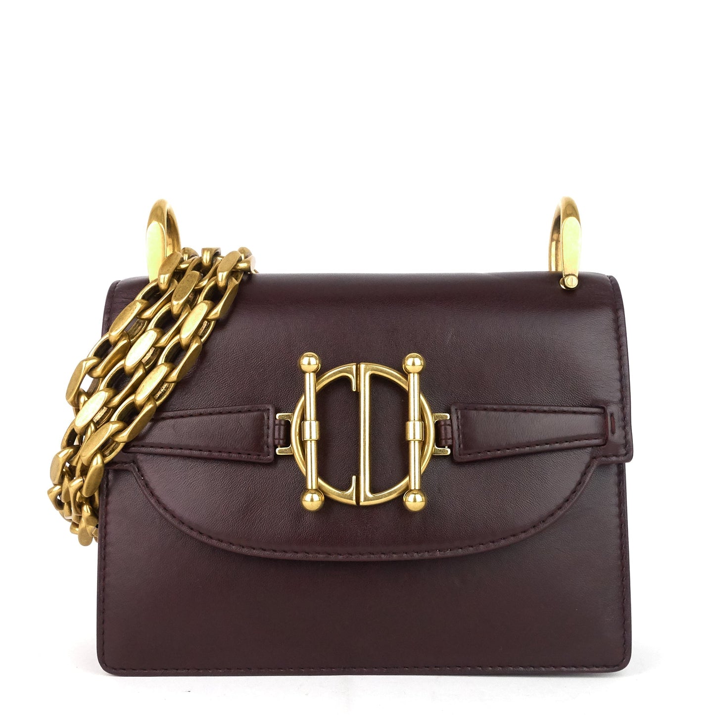 Dior Direction Lambskin Leather Flap Bag