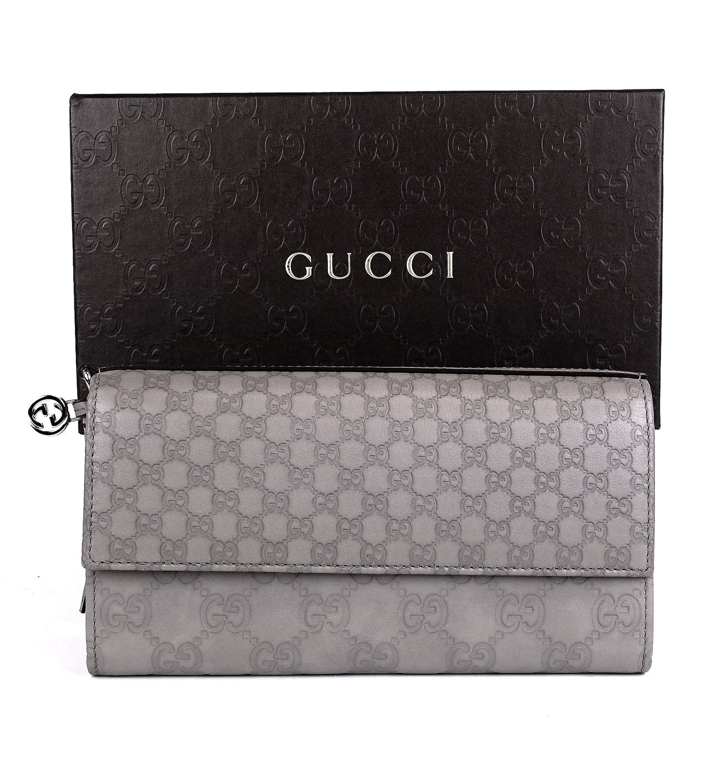 Guccissima Leather Continental Wallet