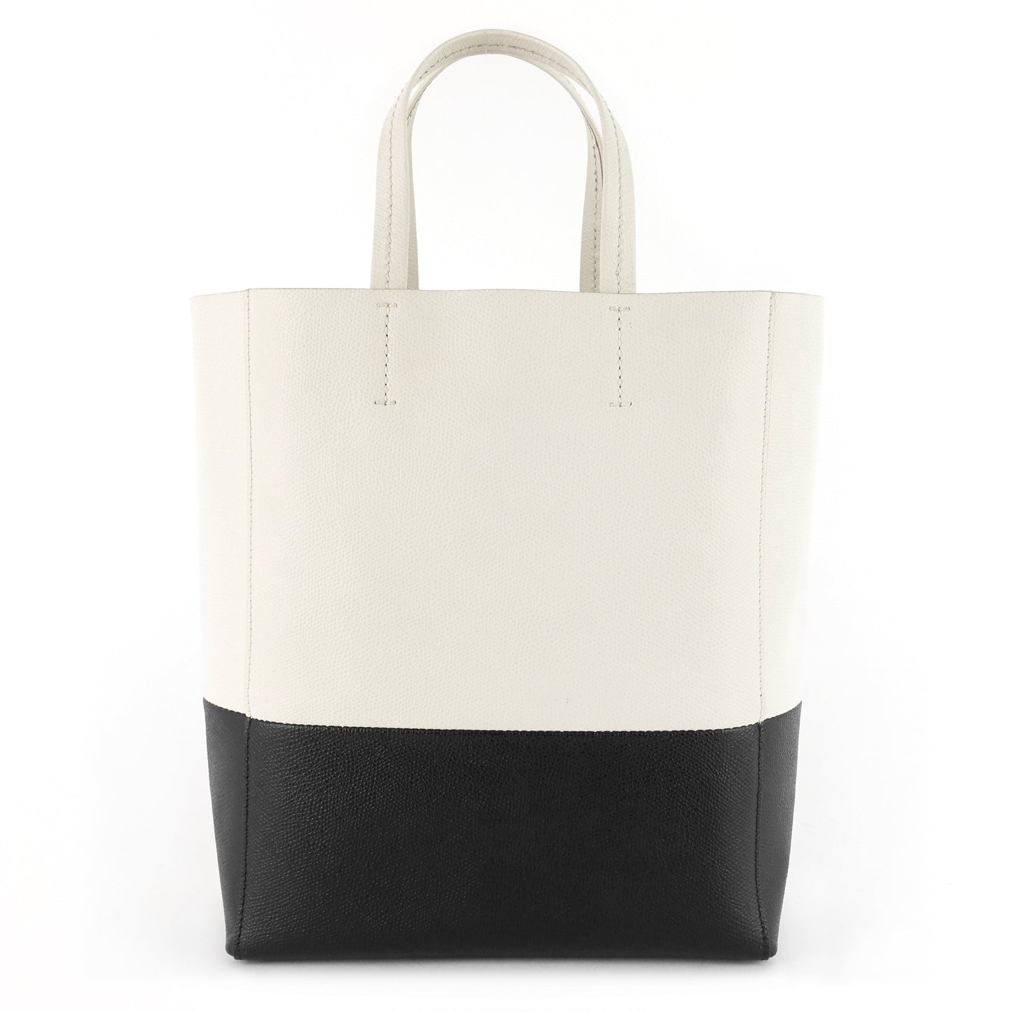 Celine Vertical Cabas Small Bicolour Tote Bag