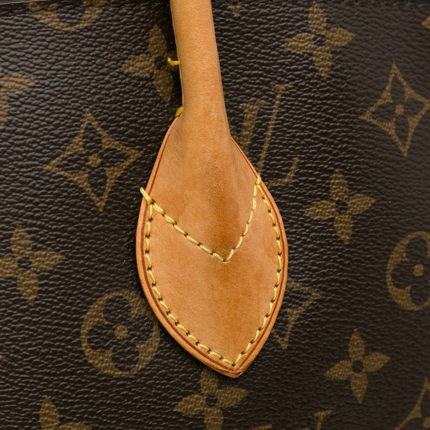 Brown Louis Vuitton Monogram Lockit MM Tote Bag