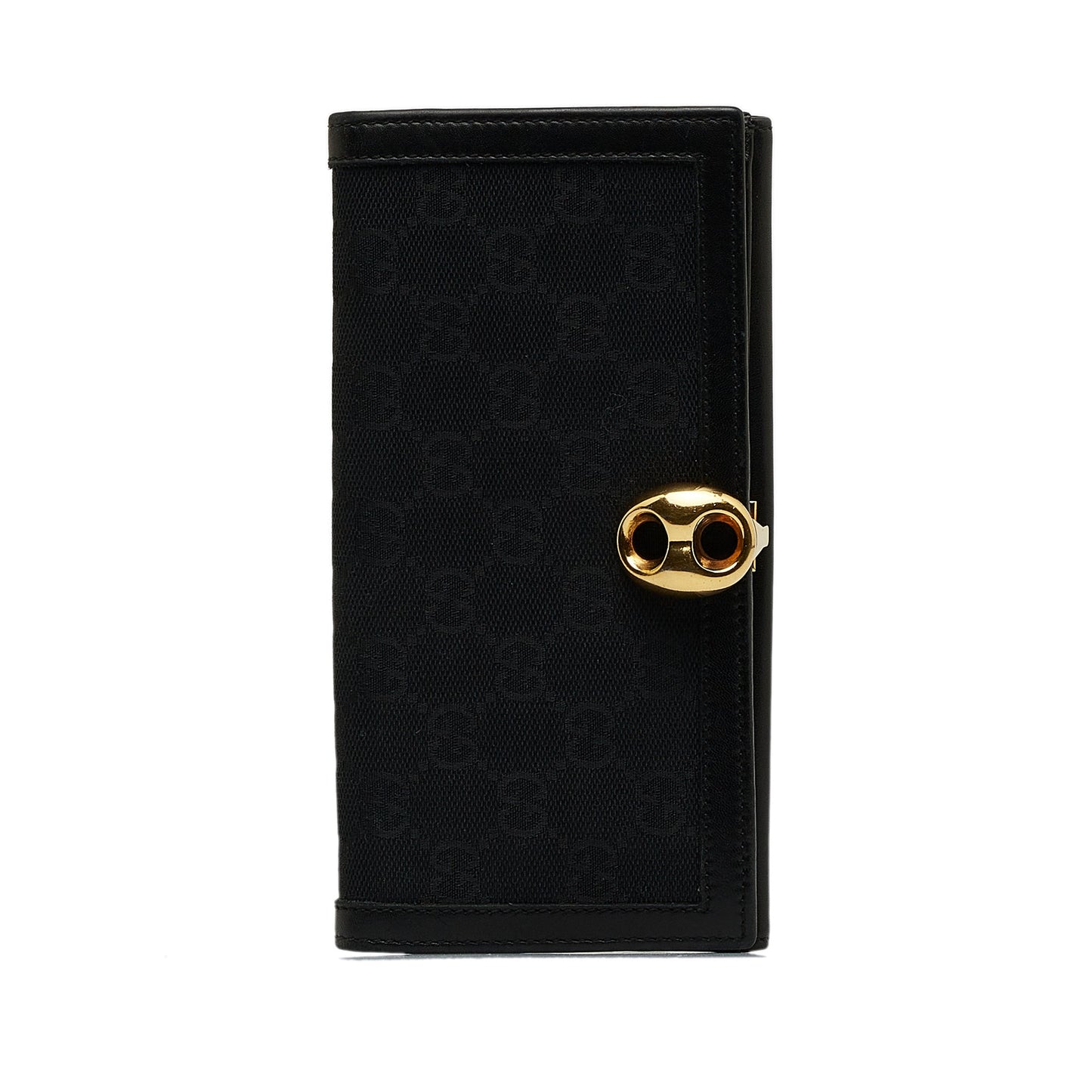 GUCCI GG Canvas Long Wallet Long Wallets