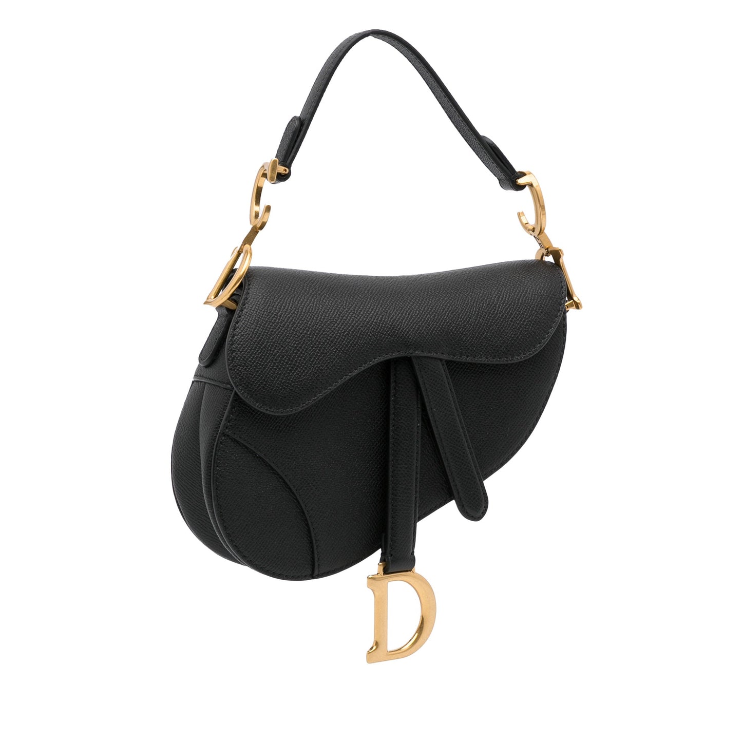 Dior Saddle Bag Mini Black Calfskin