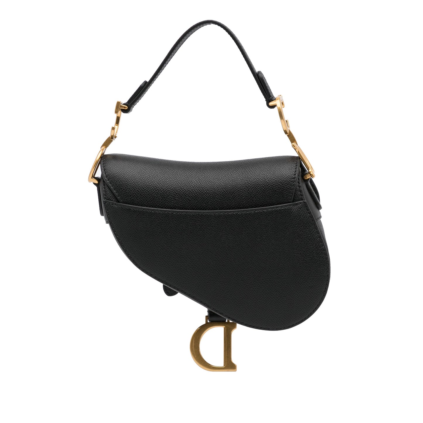 Dior Saddle Bag Mini Black Calfskin