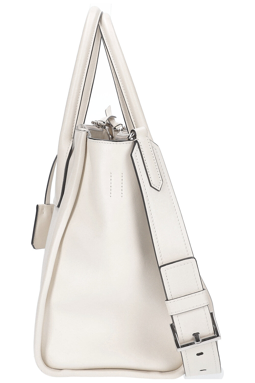 PRADA Concept Tote Bag White