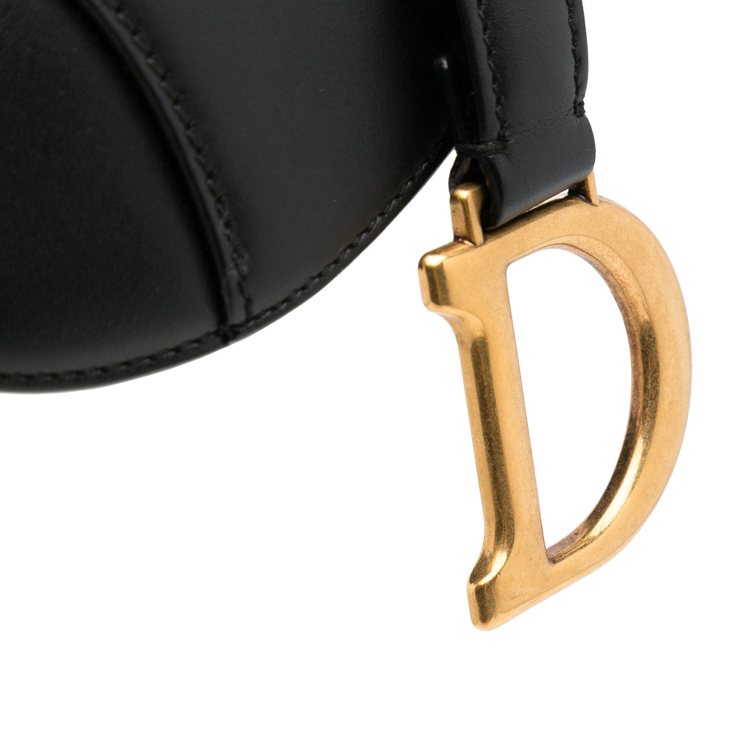 Dior Saddle Bag Mini Black Calfskin