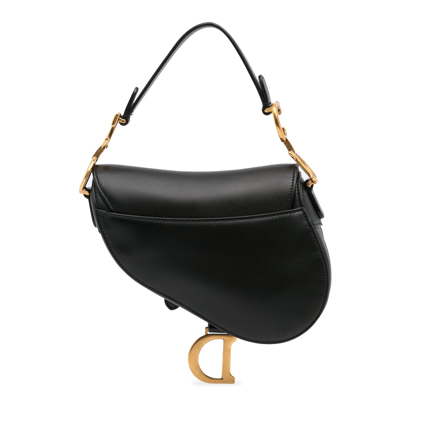 Dior Saddle Bag Mini Black Calfskin