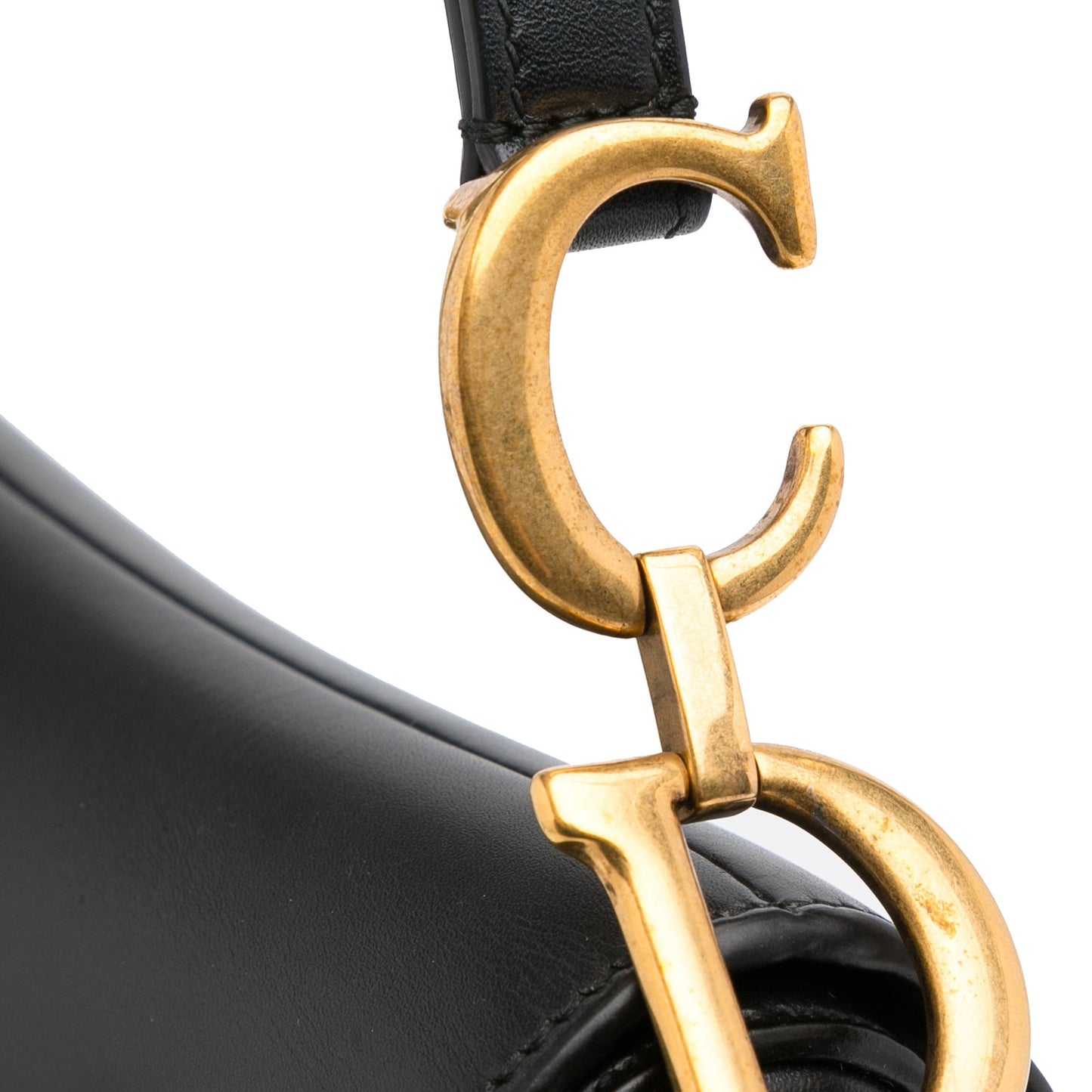 Dior Saddle Bag Mini Black Calfskin