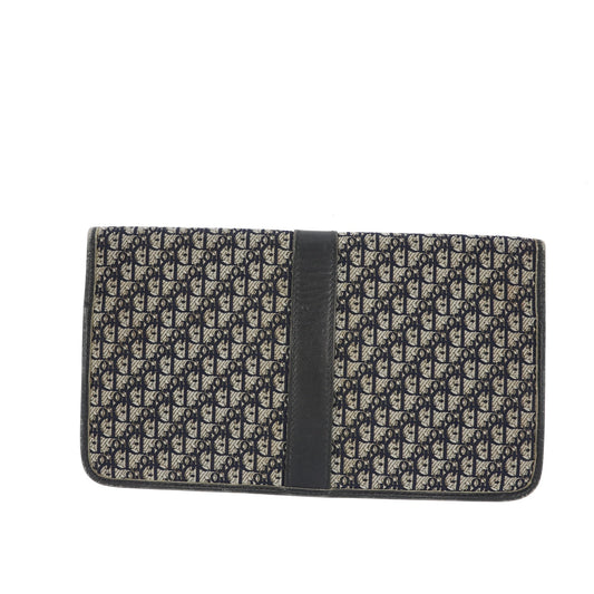 CHRISTIAN DIOR Wallet in Black Fabric