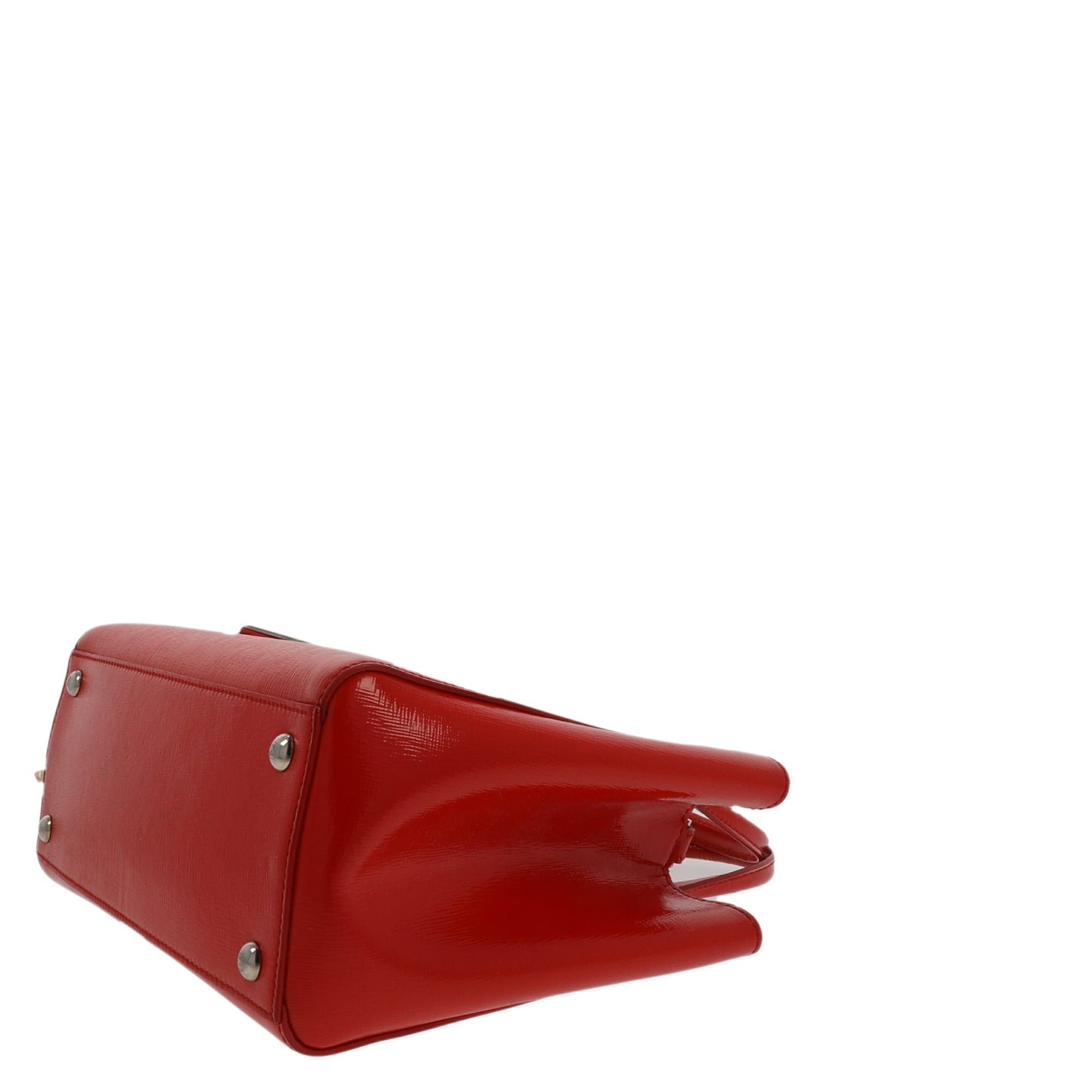 FENDI 2Jours Handbag in Red Leather