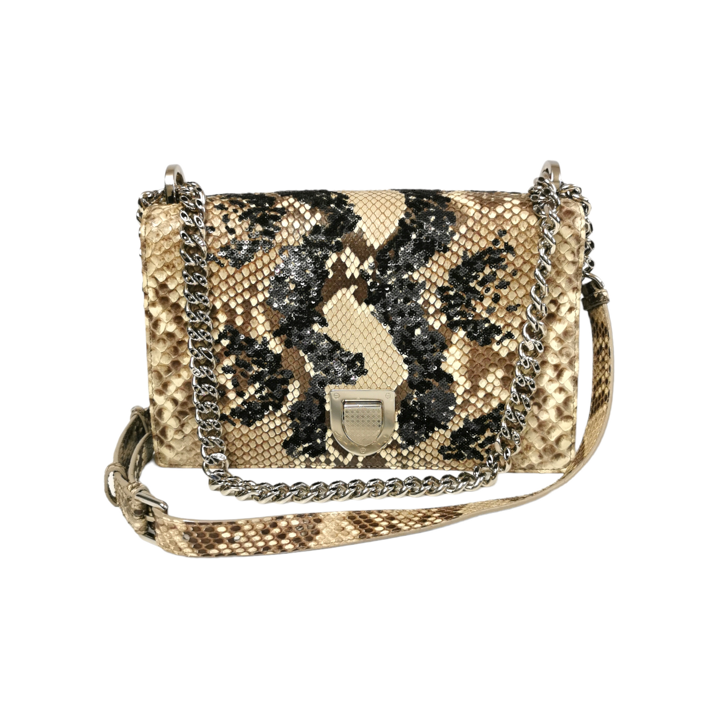 Dior Diorama Medium Embellished Python