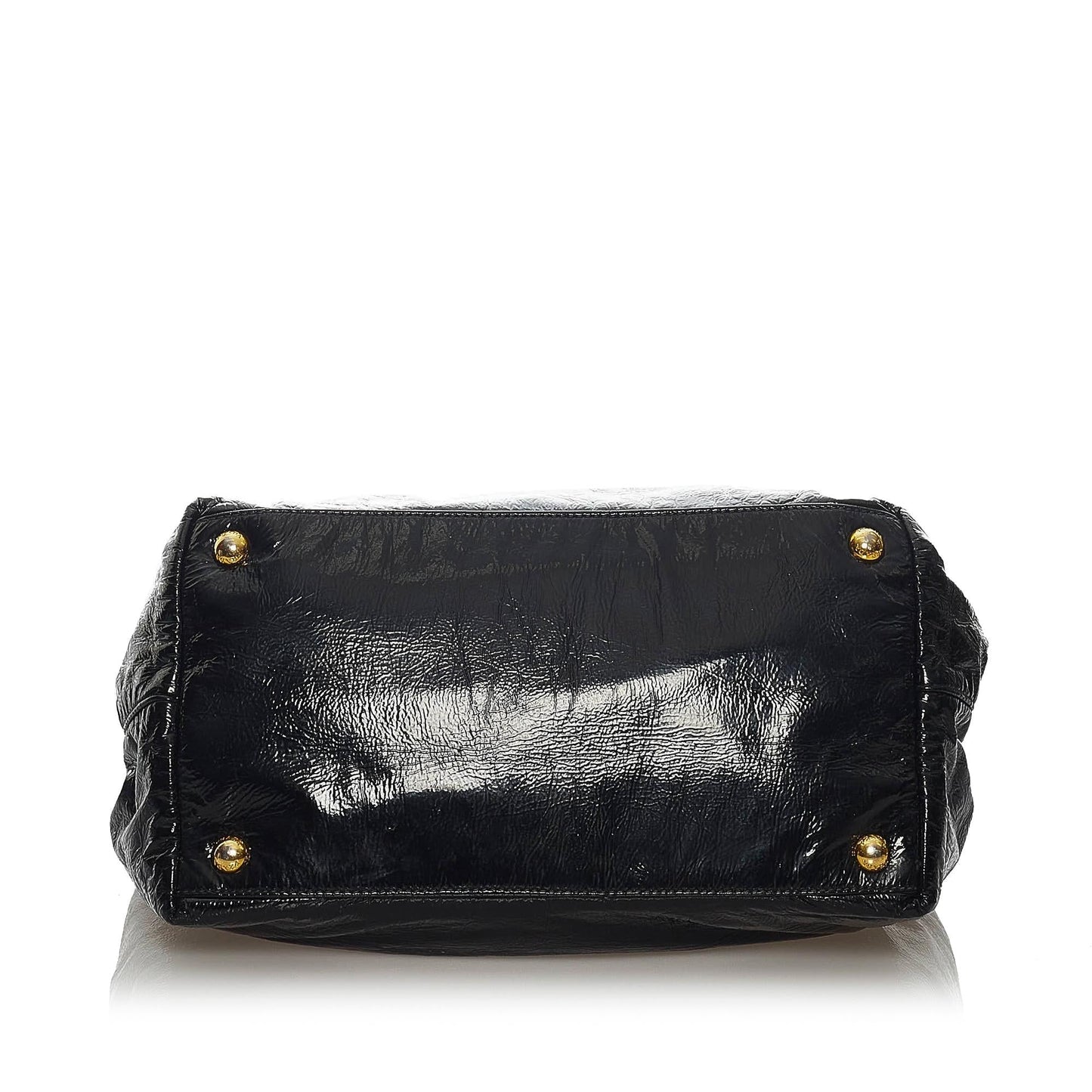 Prada Bow Patent Leather Handbag (SHG-29239)