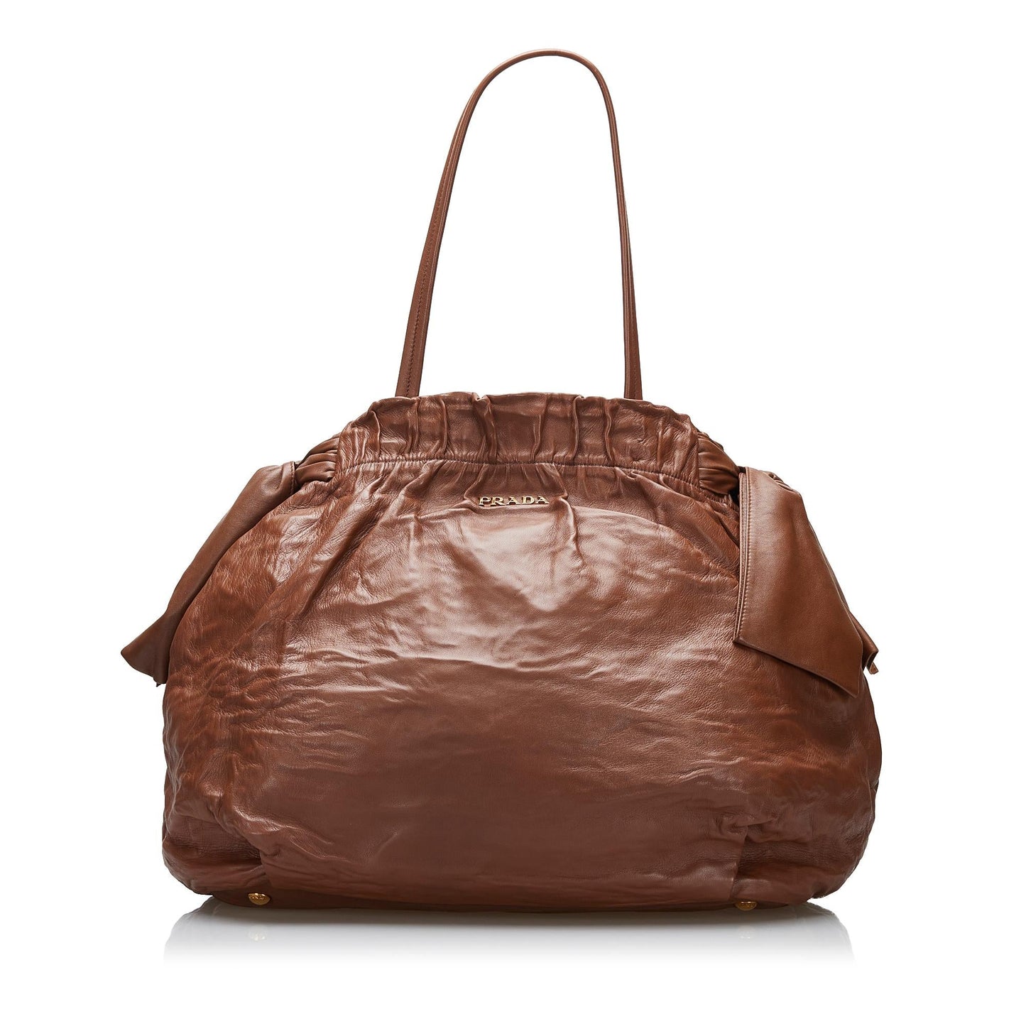 Prada Calf Leather Tote (SHG-7BWWwO)