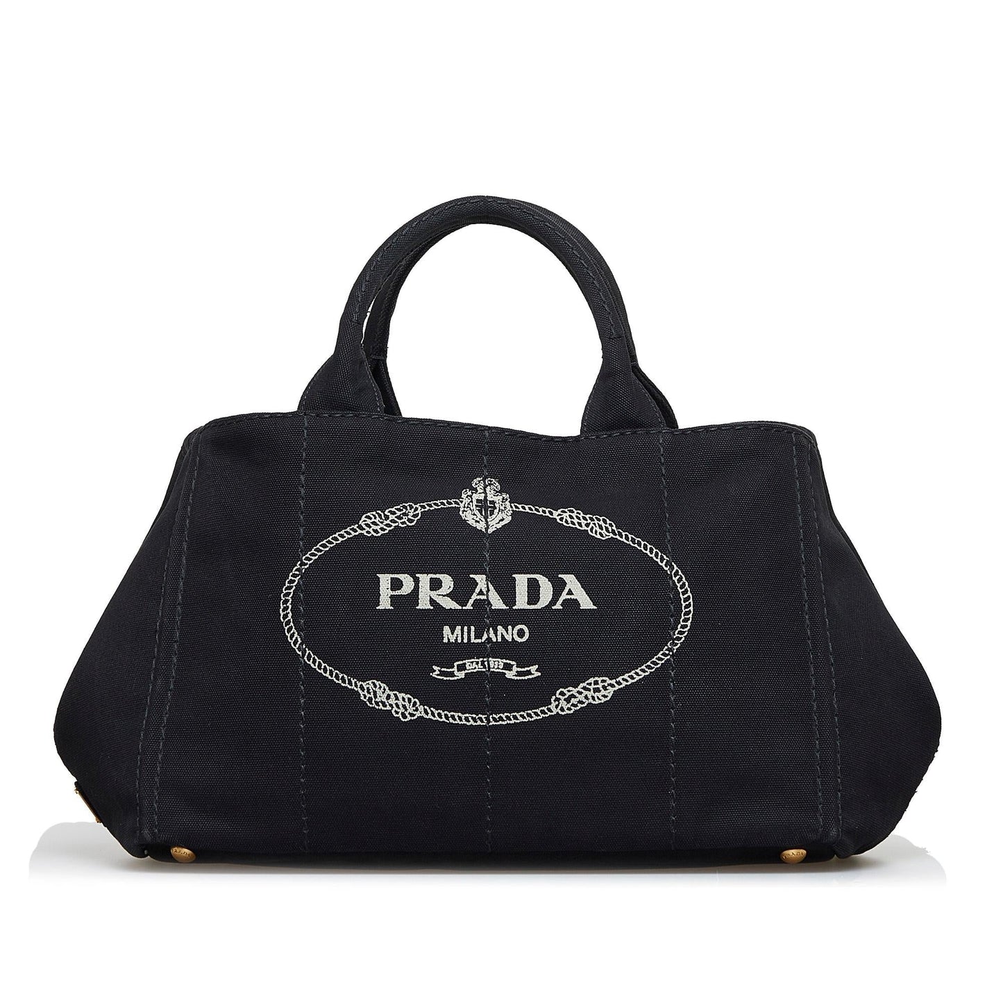 Prada Canapa Logo Satchel (SHG-7VOK0j)