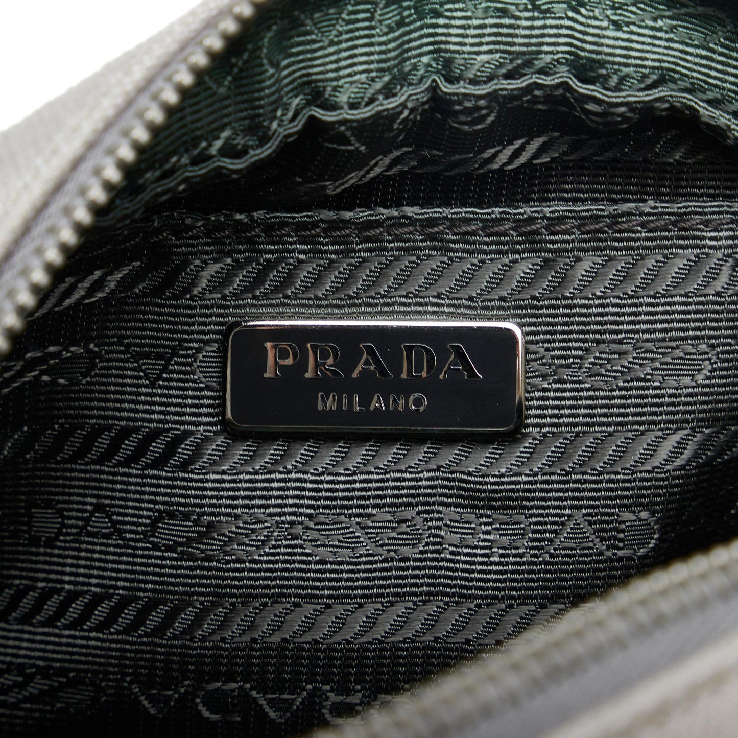 Prada Denim Borchie Bijoux Camera Bag (SHG-REWfzz)