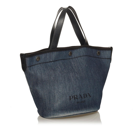 Prada Denim Tote Bag (SHG-4wNrDR)