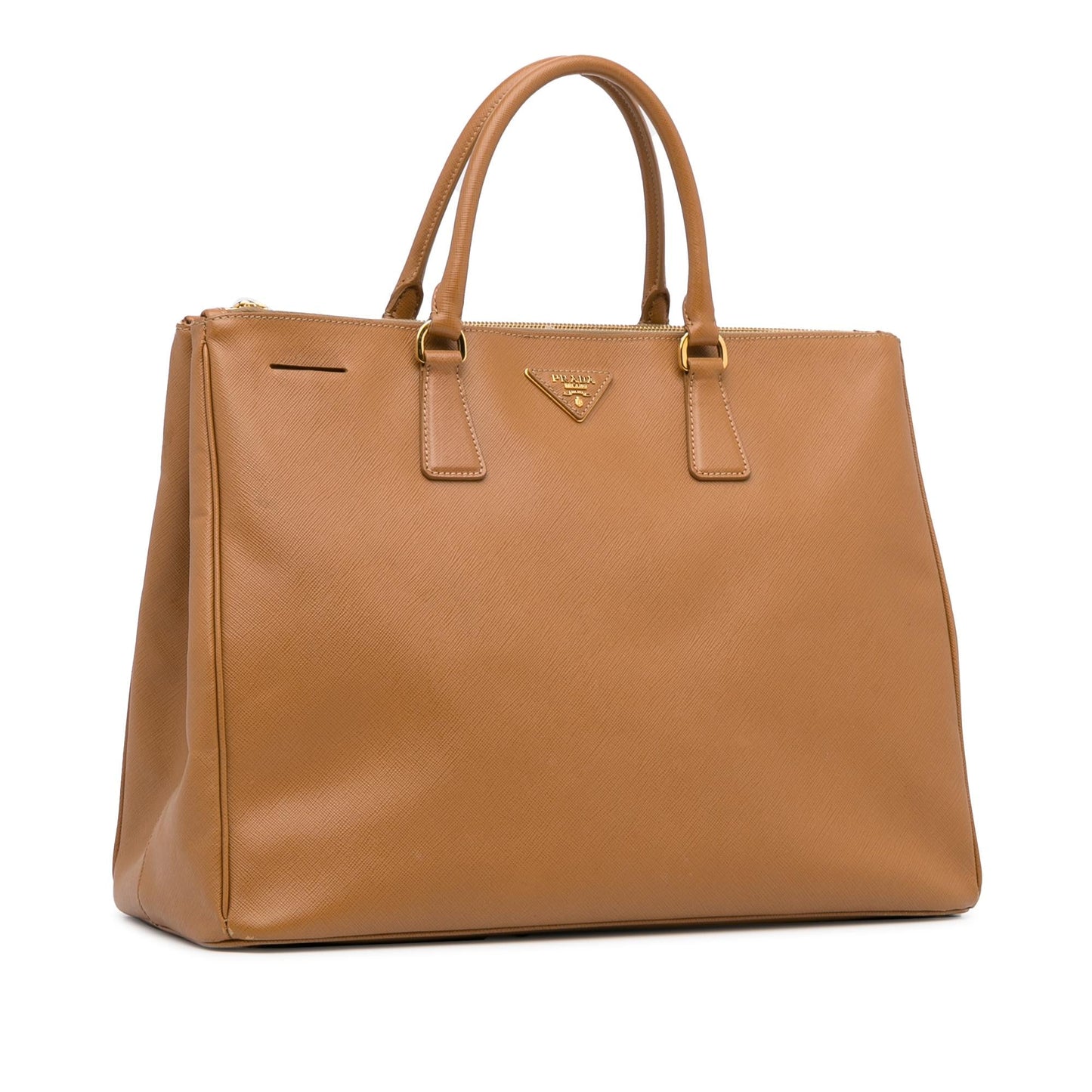 Prada Extra Large Saffiano Lux Galleria Double Zip Tote (SHG-AKcxt1)