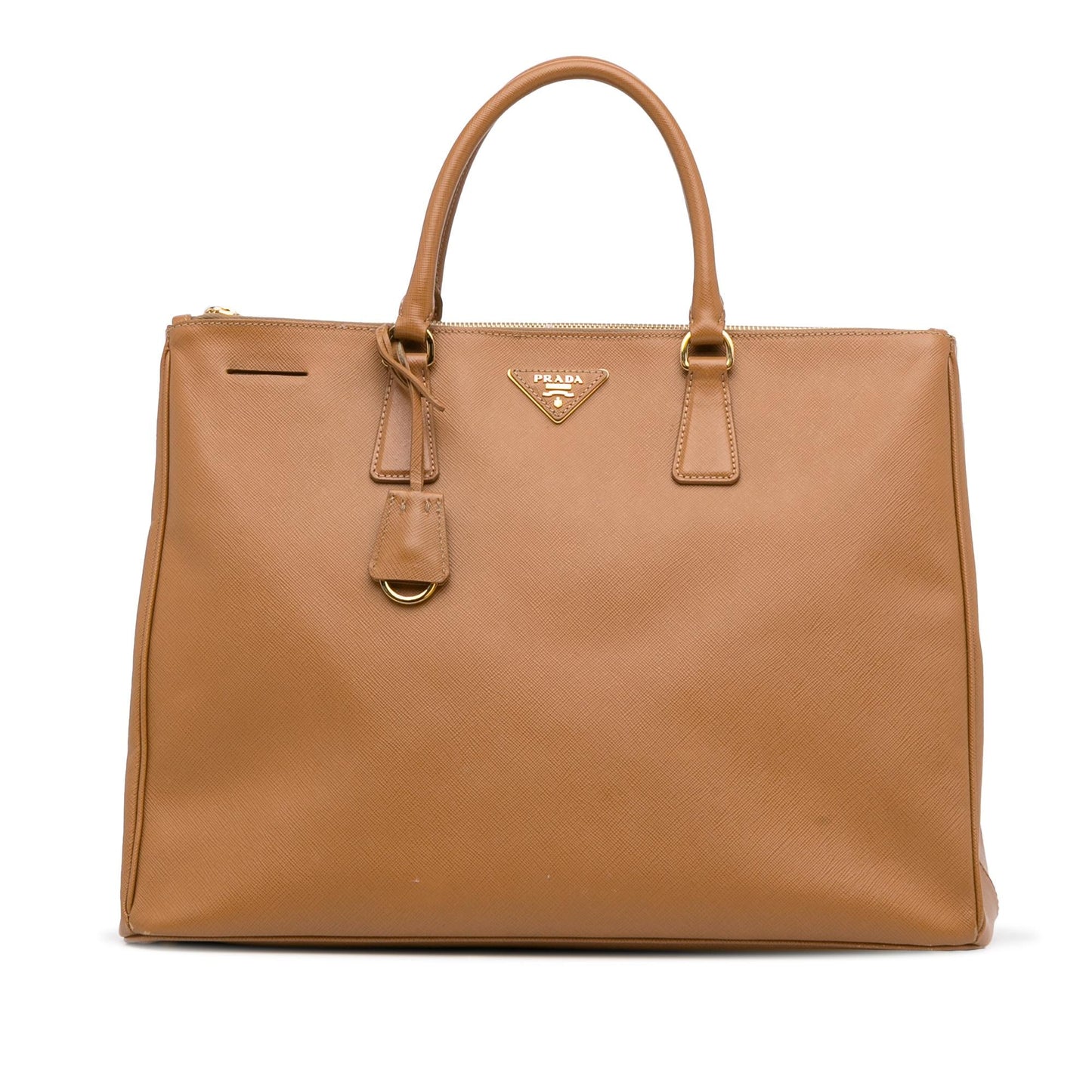 Prada Extra Large Saffiano Lux Galleria Double Zip Tote (SHG-AKcxt1)