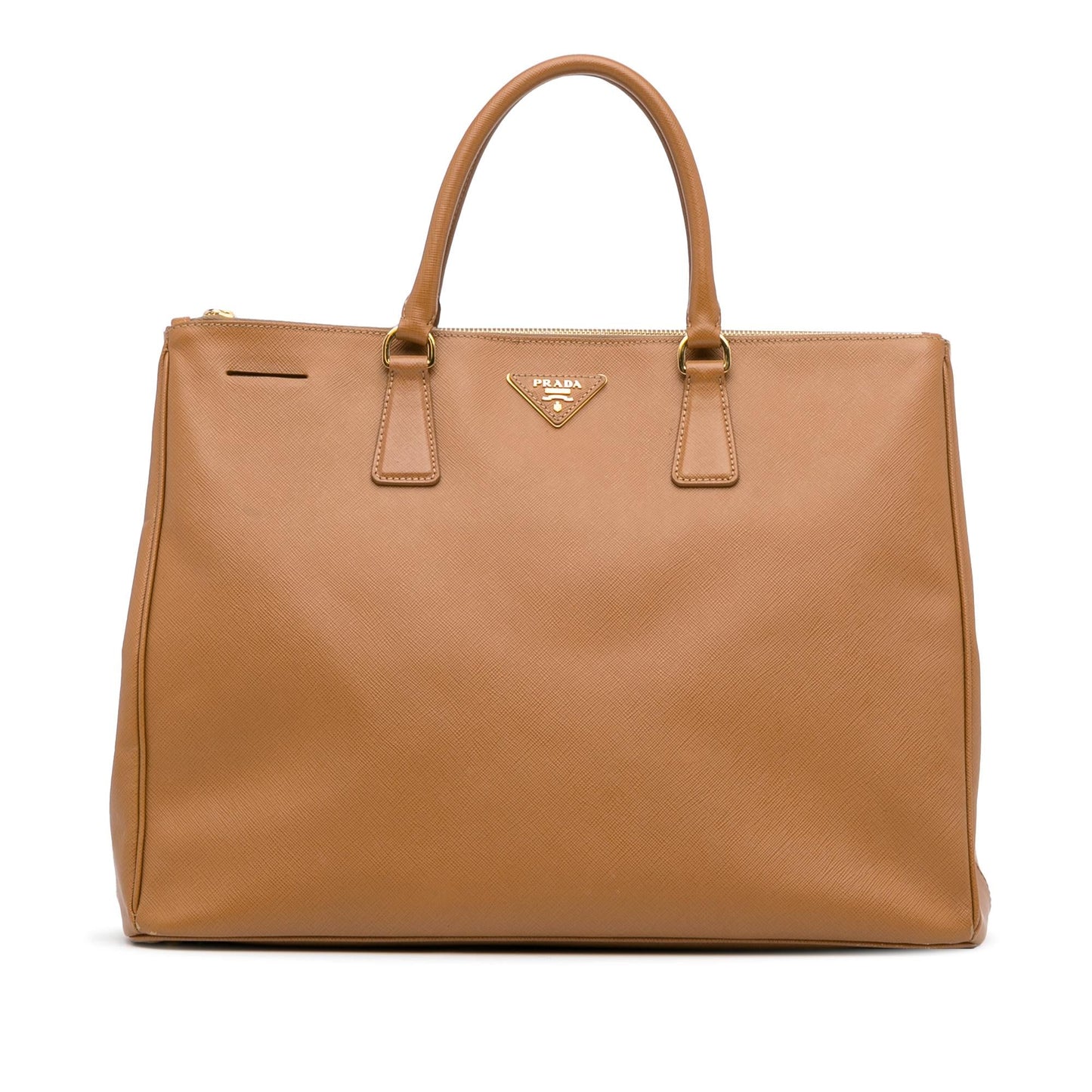 Prada Extra Large Saffiano Lux Galleria Double Zip Tote (SHG-AKcxt1)