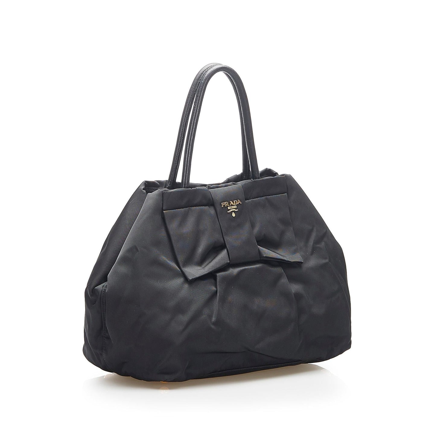 Prada Fiocco Bow Tessuto Tote Bag (SHG-16800)