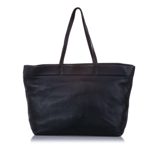 Prada Leather Tote Bag (SHG-10262)