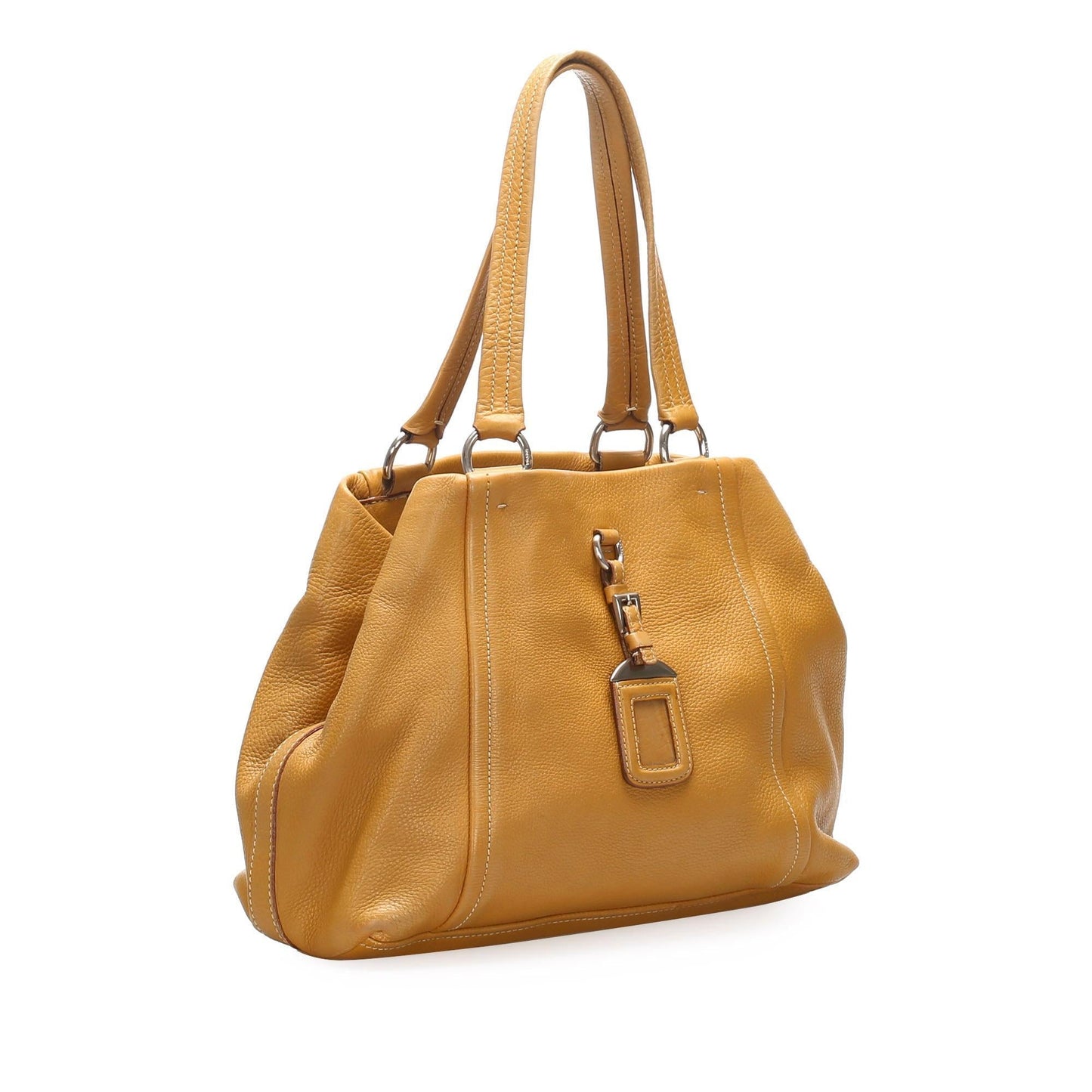 Prada Leather Tote Bag (SHG-11872)