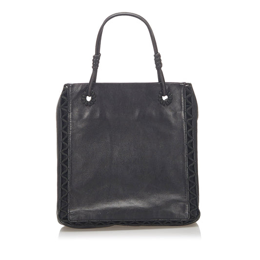 Prada Leather Tote Bag (SHG-18714)