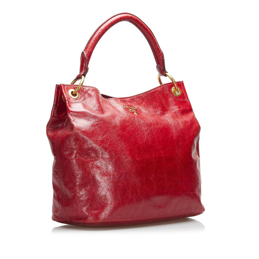 Prada Leather Tote (SHG-hygIUP)