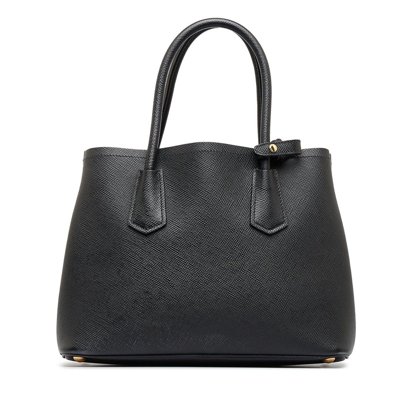 Prada Medium Saffiano Cuir Double Satchel (SHG-4OiFV8)