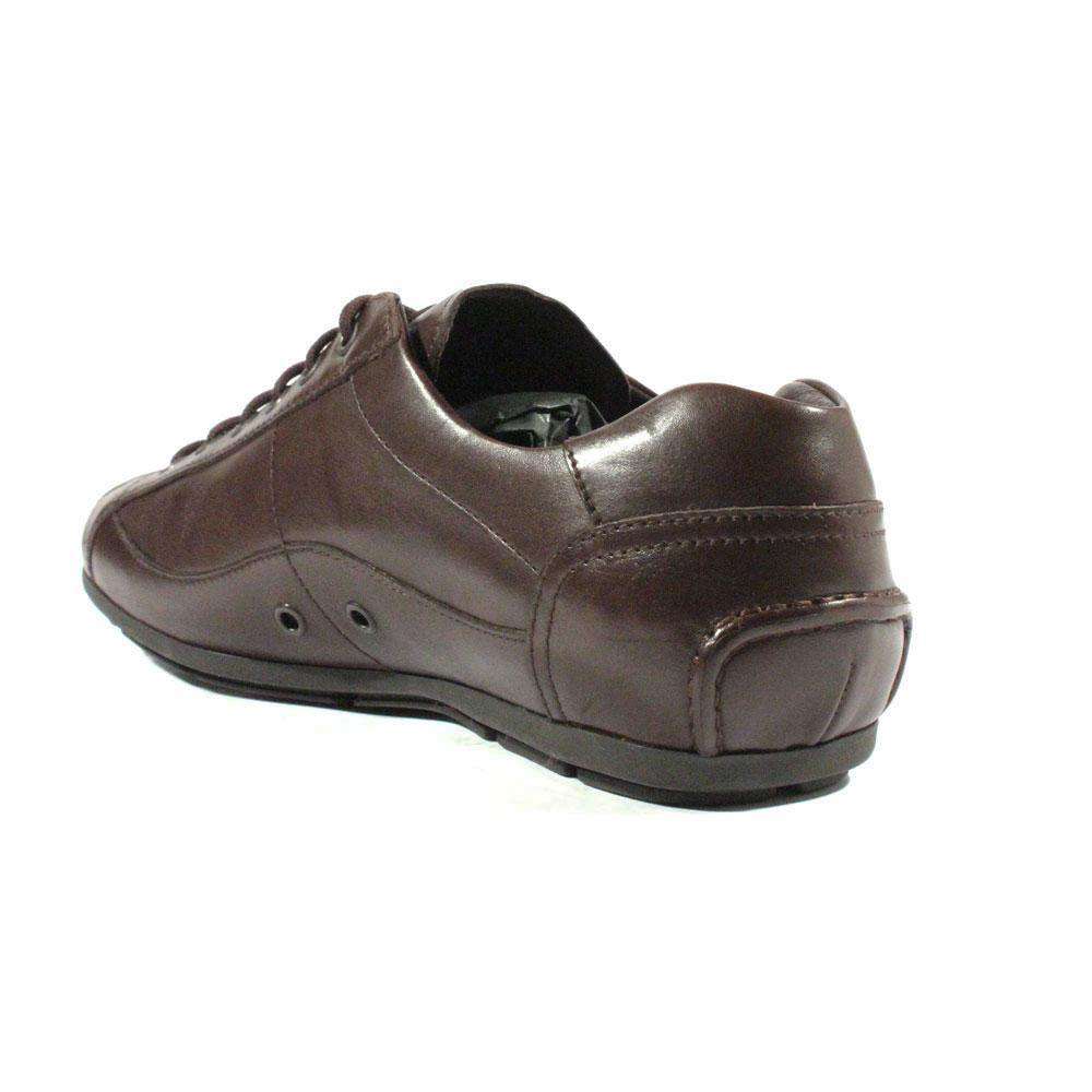 Prada Men's Designer Shoes Brown Leather Sports 2E1556 (PRM8)