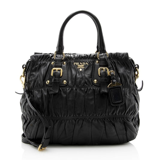 Prada Nappa Gaufre Tote (SHF-13882)