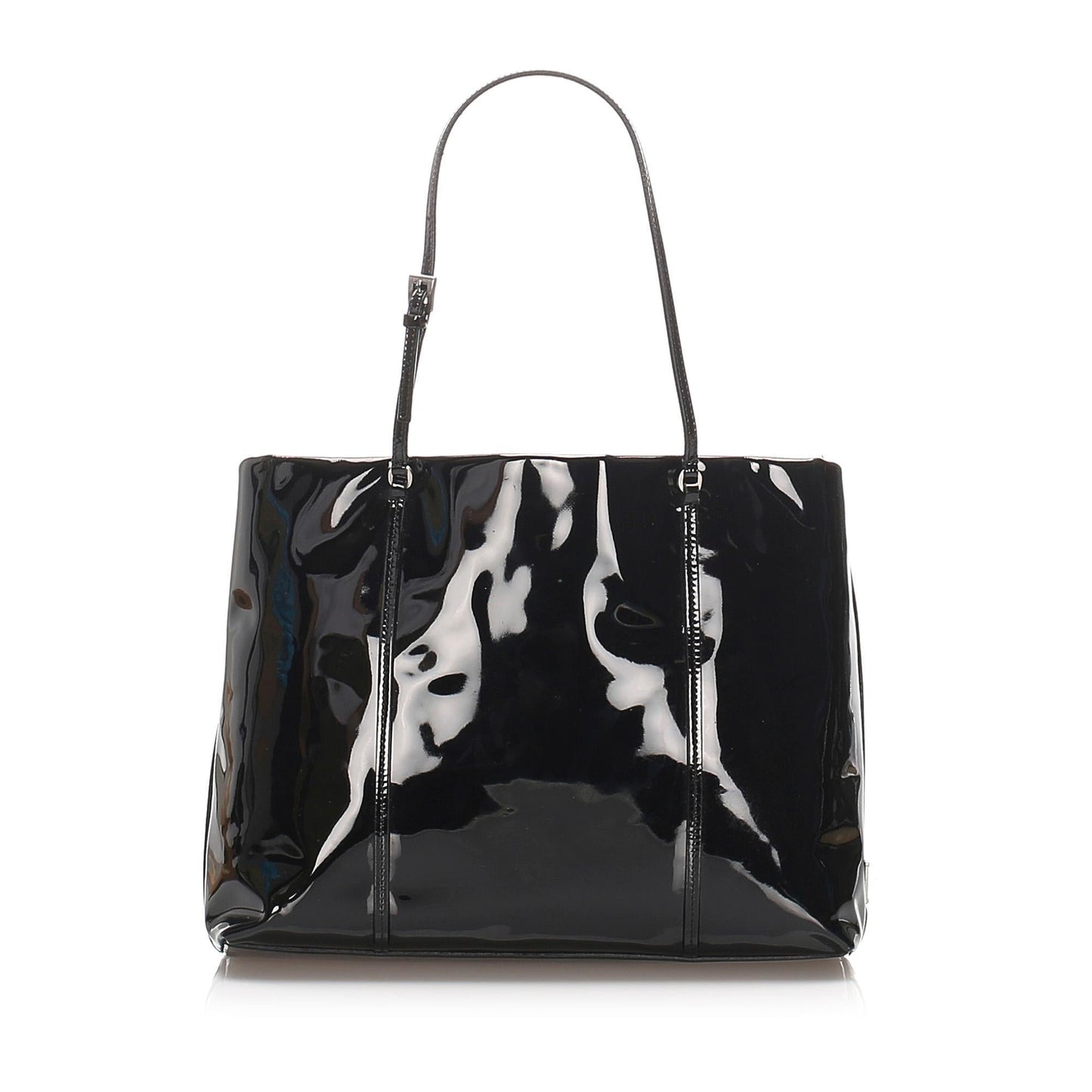 Prada Patent Leather Tote (SHG-10270)