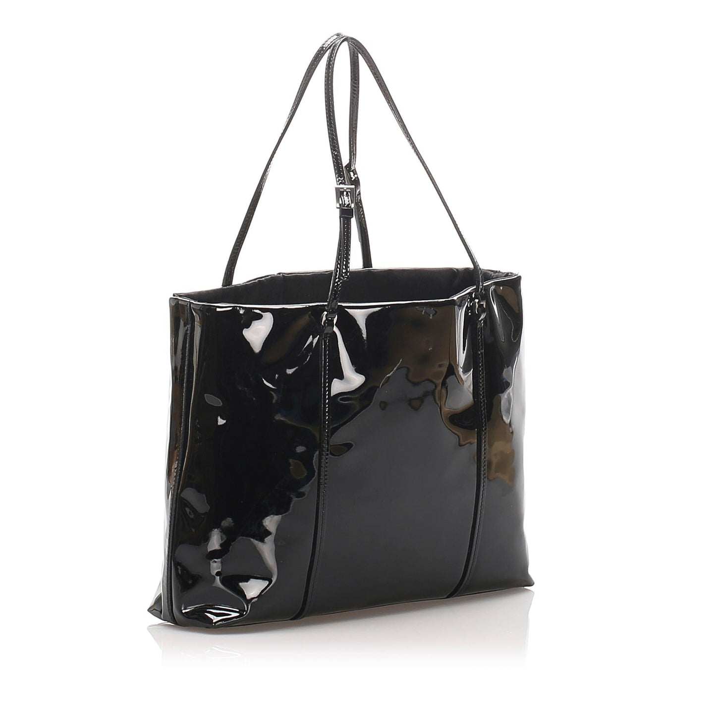 Prada Patent Leather Tote (SHG-10270)