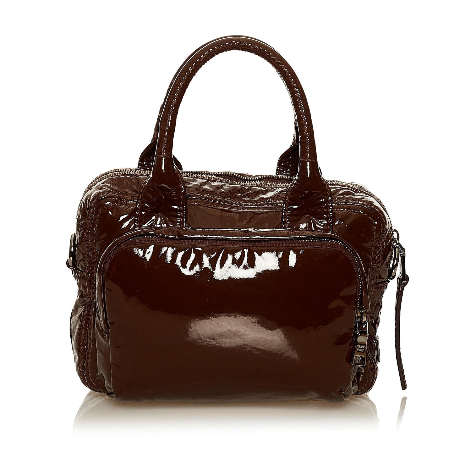 Prada Patent Leather Satchel (SHG-37314)