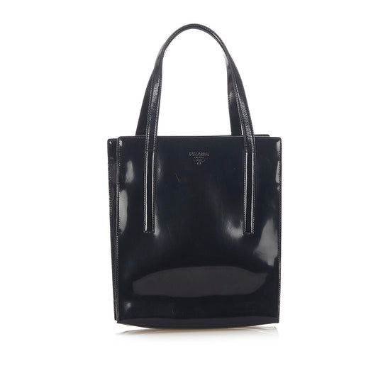 Prada Patent Leather Tote Bag (SHG-17543)