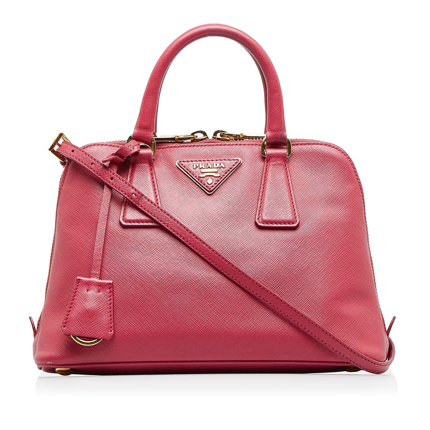 Prada Saffiano Lux Promenade Satchel (SHG-gst9st)