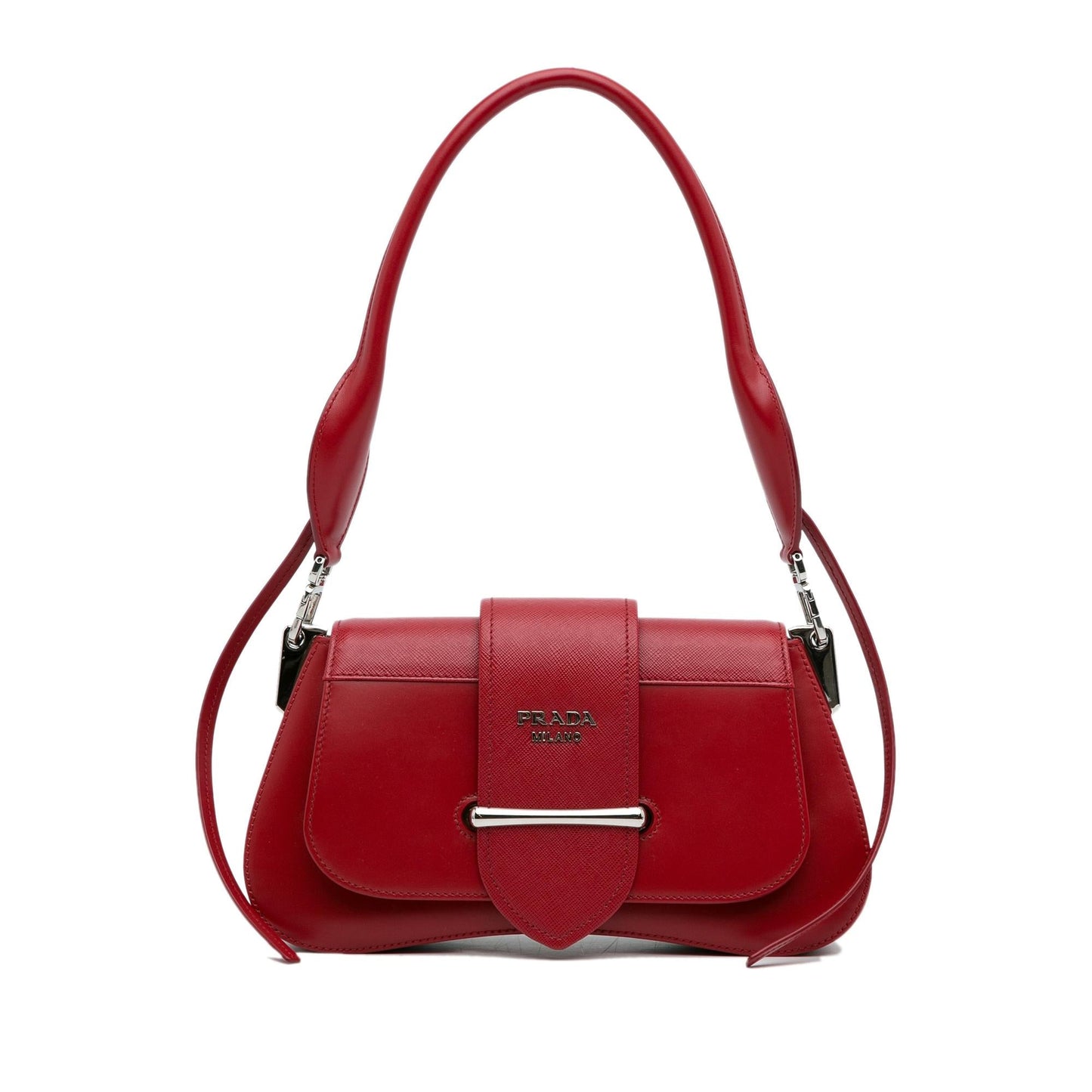 Prada Saffiano Sidonie Satchel (SHG-Vq9GfH)