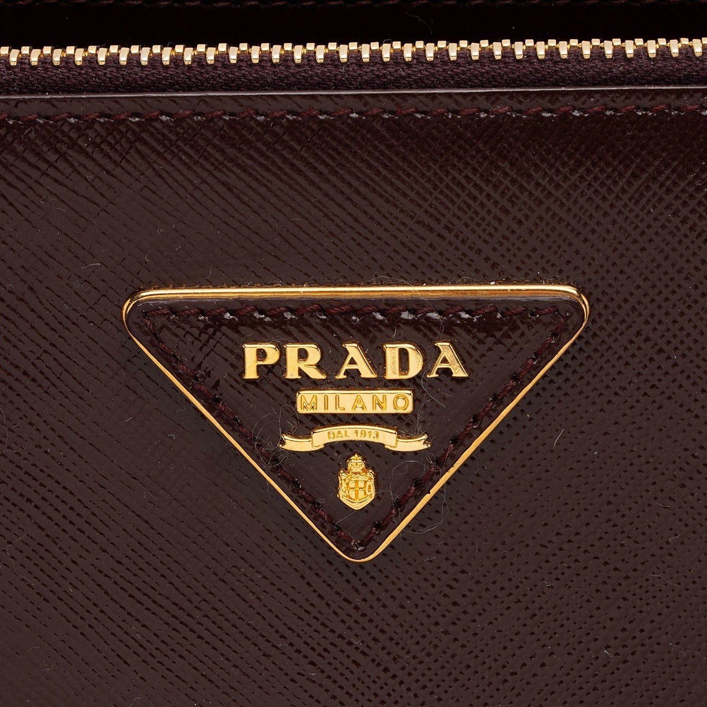 Prada Saffiano Vernice Pocket Tote (SHF-o81NNV)