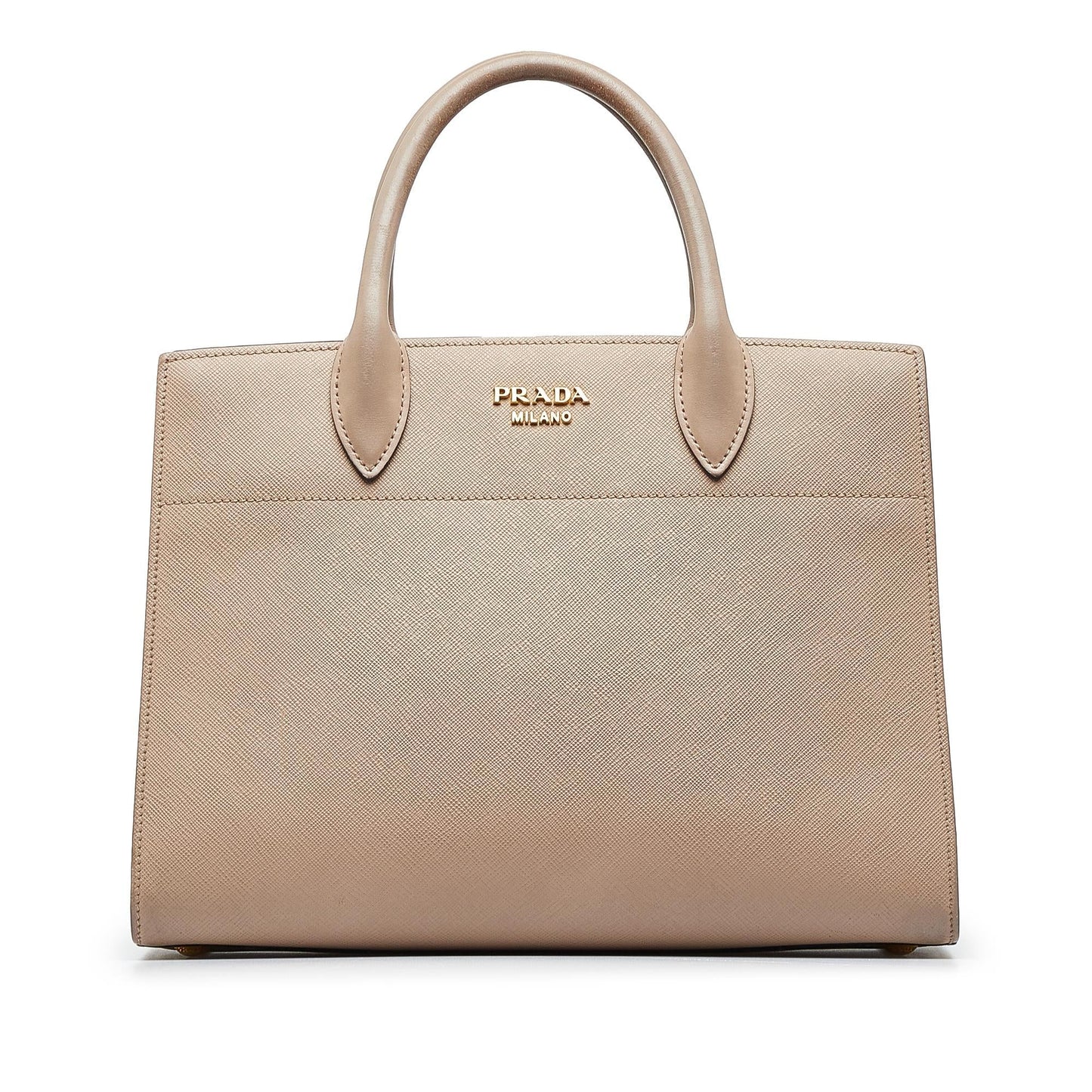 Prada Saffiano & City Calf Bibliotheque Bag (SHG-wE2mgA)