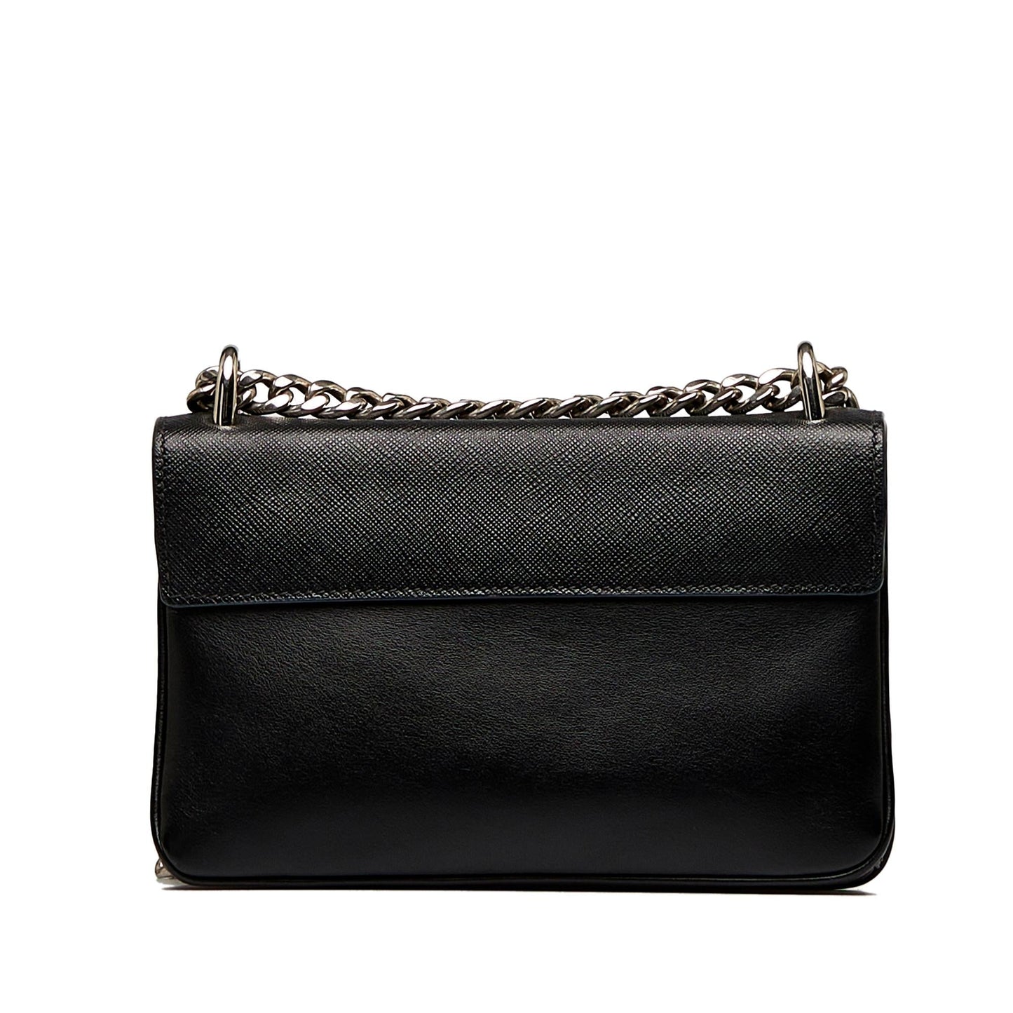 Prada Saffiano and City Calf Chain Crossbody Bag (SHG-CNo78j)