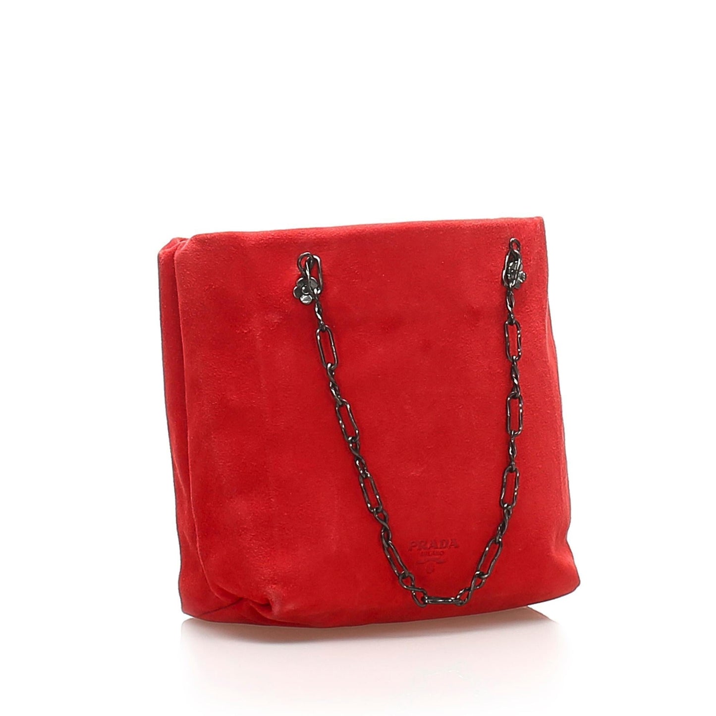 Prada Satin Chain Tote Bag (SHG-15143)