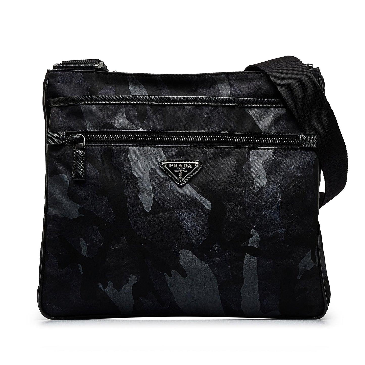 Prada Tessuto Camo Messenger Bag (SHG-ftIjDN)