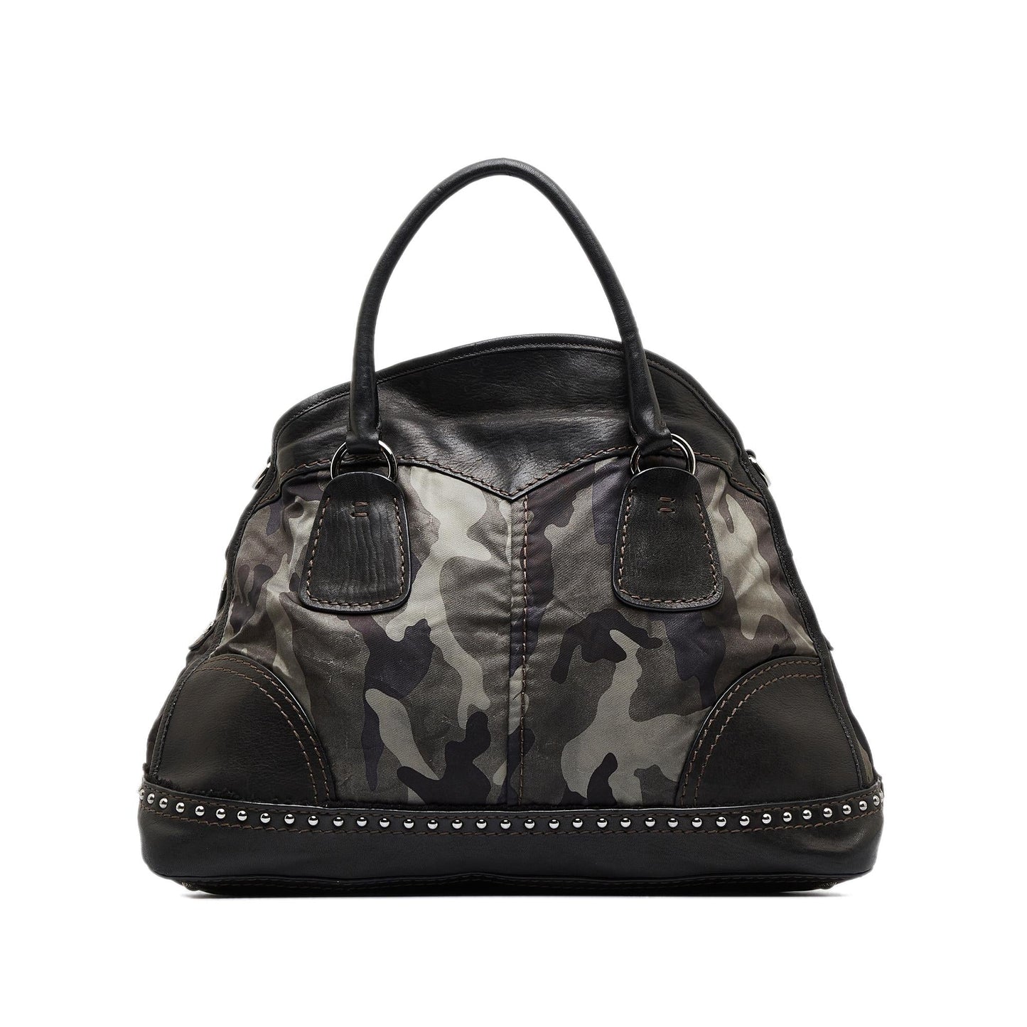 Prada Tessuto Camouflage Satchel (SHG-dd72vc)