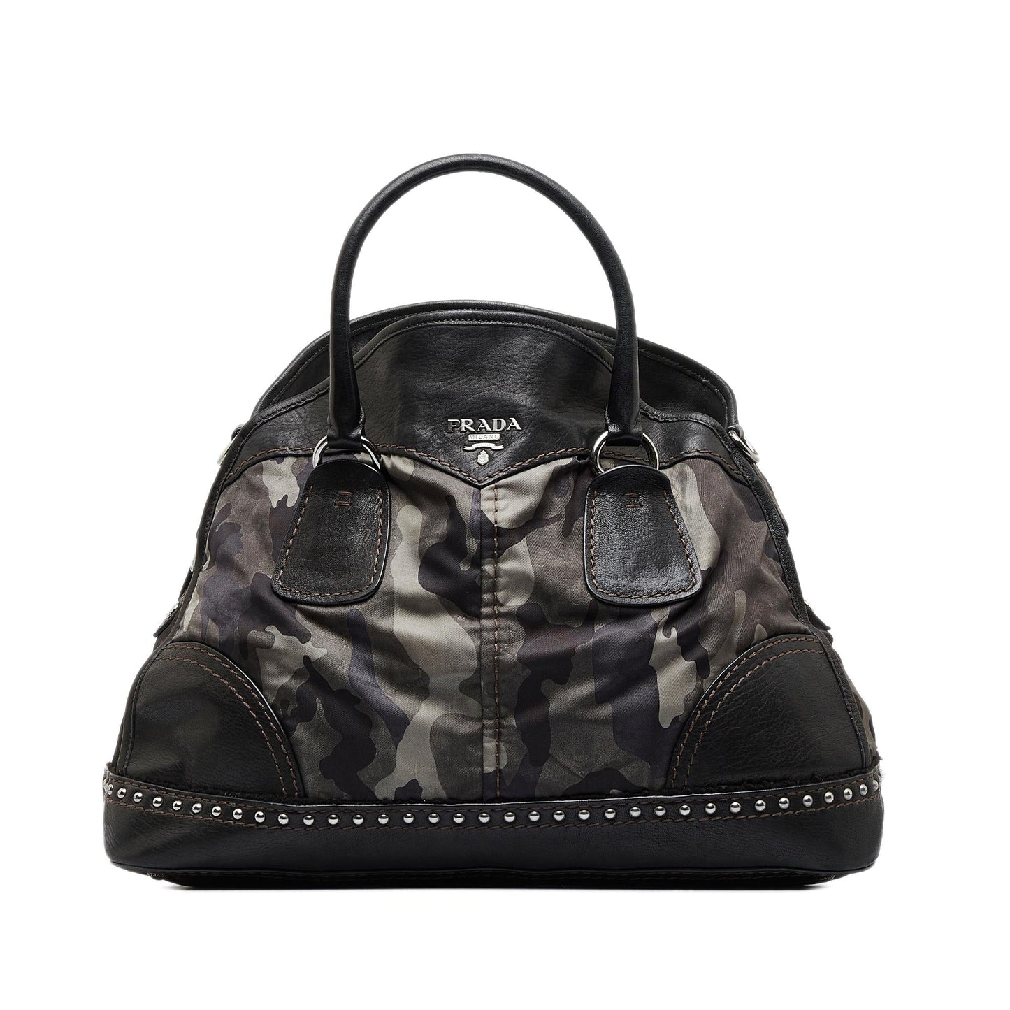 Prada Tessuto Camouflage Satchel (SHG-dd72vc)