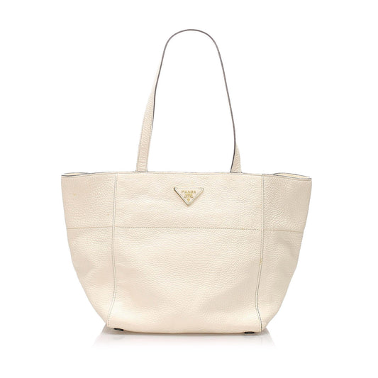 Prada Vitello Daino Tote Bag (SHG-13786)