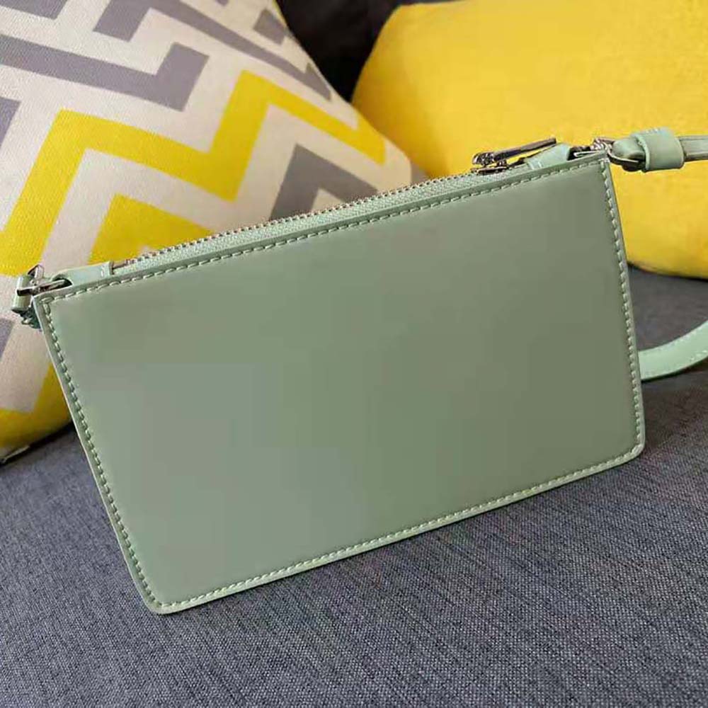 Prada Women Brushed Leather Mini-Bag-Aqua