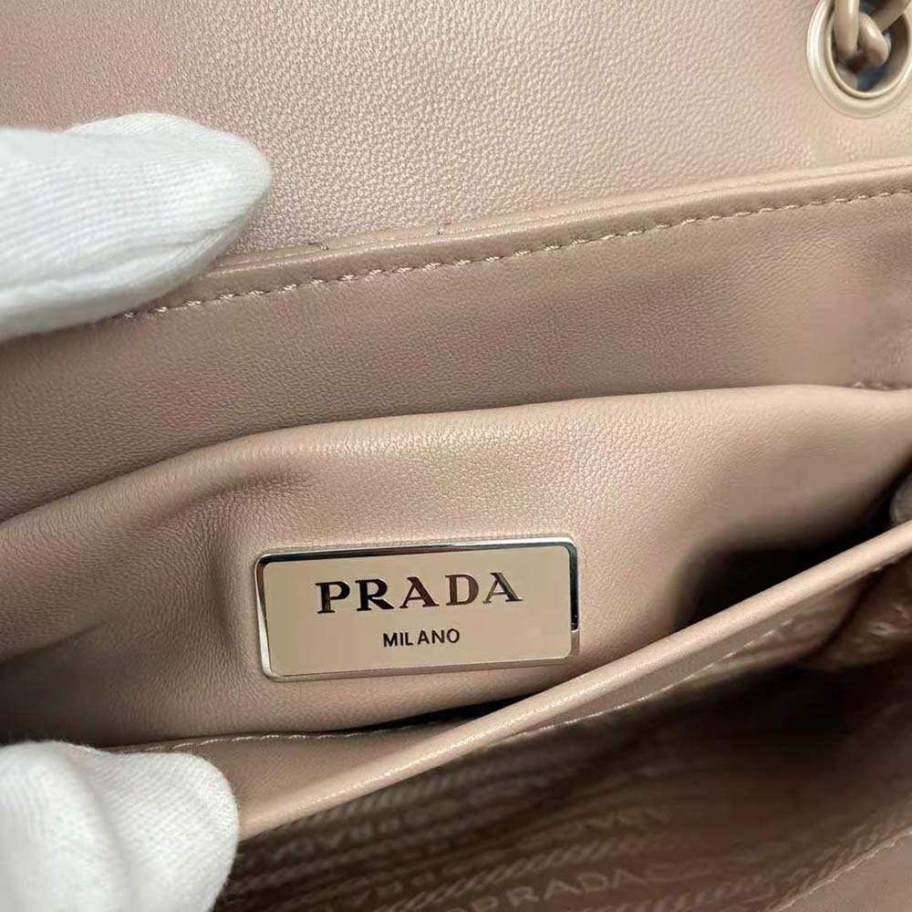 Prada Women Small Nappa Leather Prada Spectrum Bag-Pink